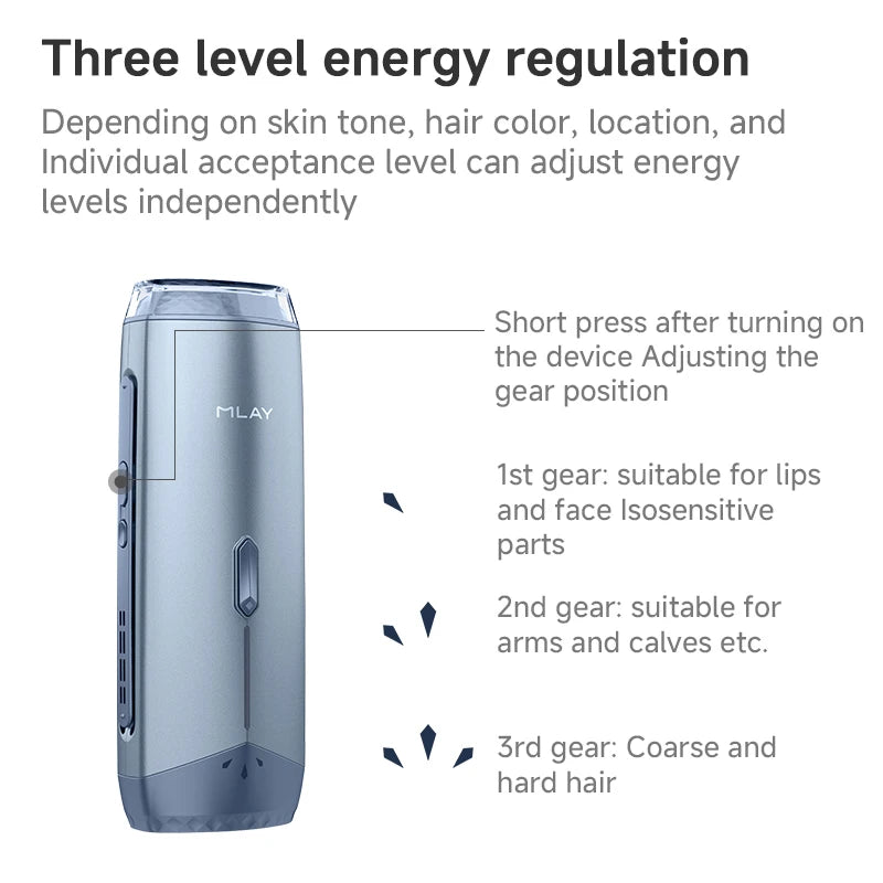 Mlay T18 IPL Hair Removal Device with ICE Cooling