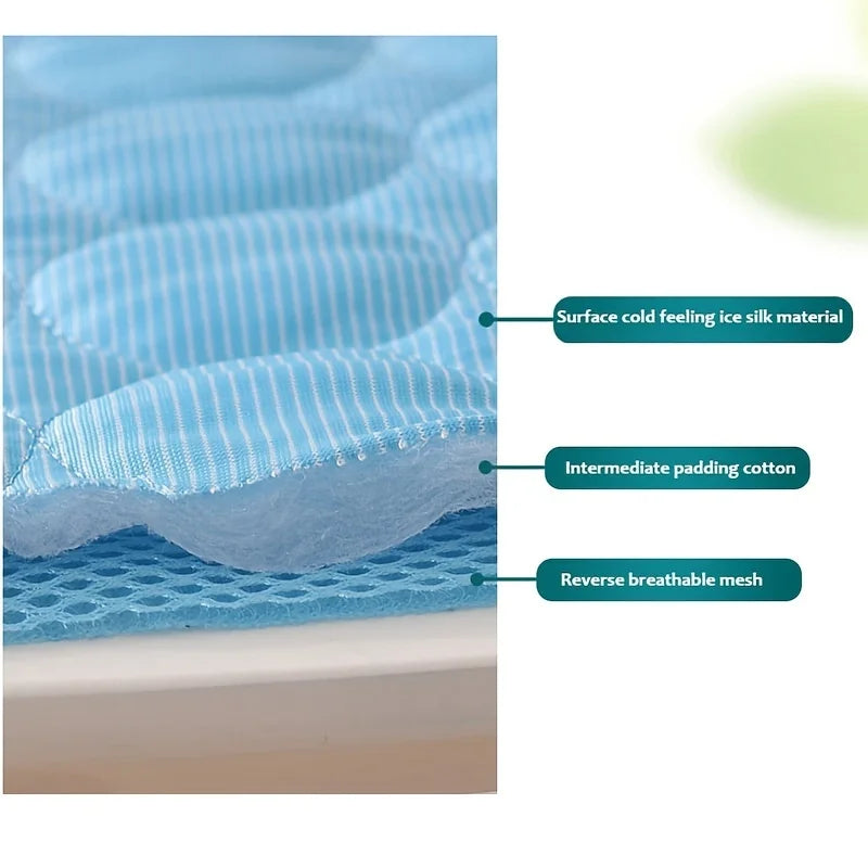 Extra Large Dog Cooling Mat – Summer Pet Ice Pad for Dogs & Cats