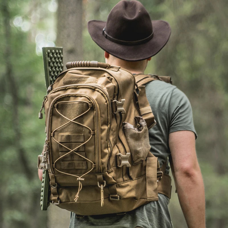 65L Tactical Hiking Backpack for Men
