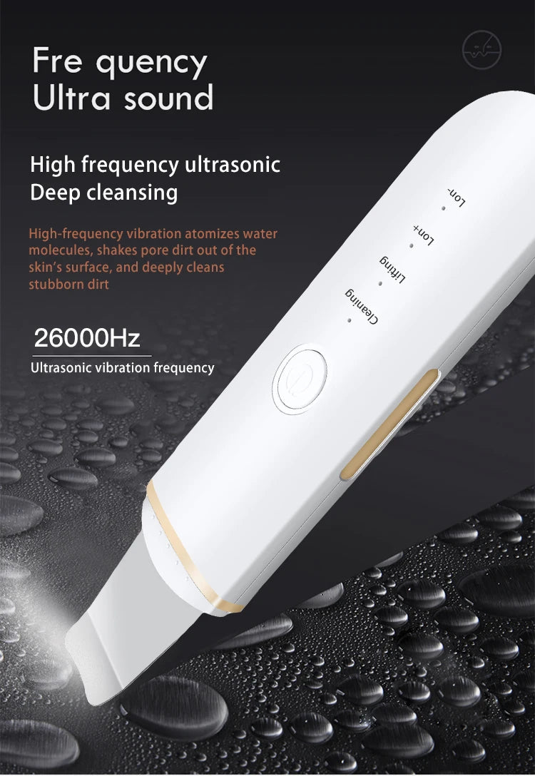 Ultrasonic Skin Scrubber & Blackhead Remover