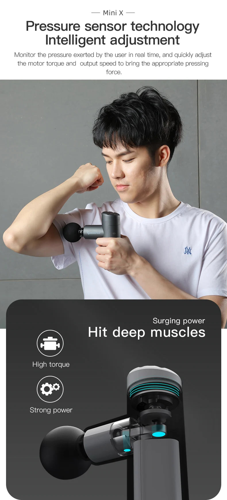 Booster Mini X Portable Massage Gun