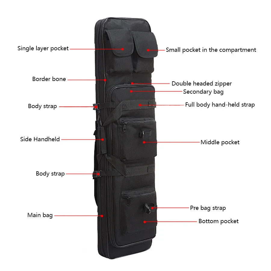 Outdoor Camouflage Single Shoulder Fishing Bag