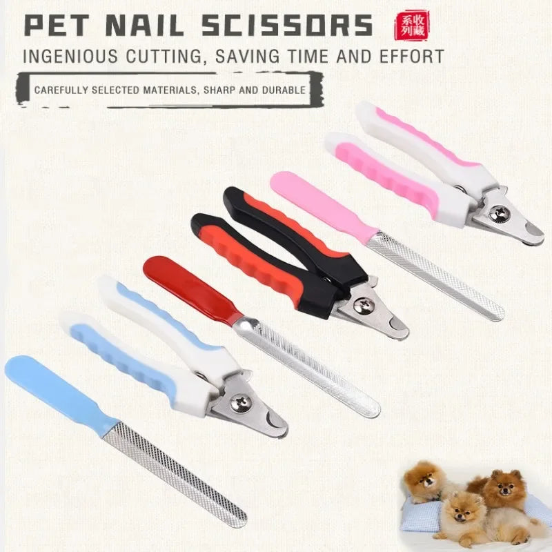 Pet Nail Clipper Scissors for Dogs & Cats