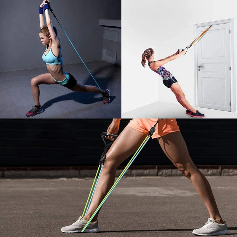Resistance Bands with Handles for Home Workouts