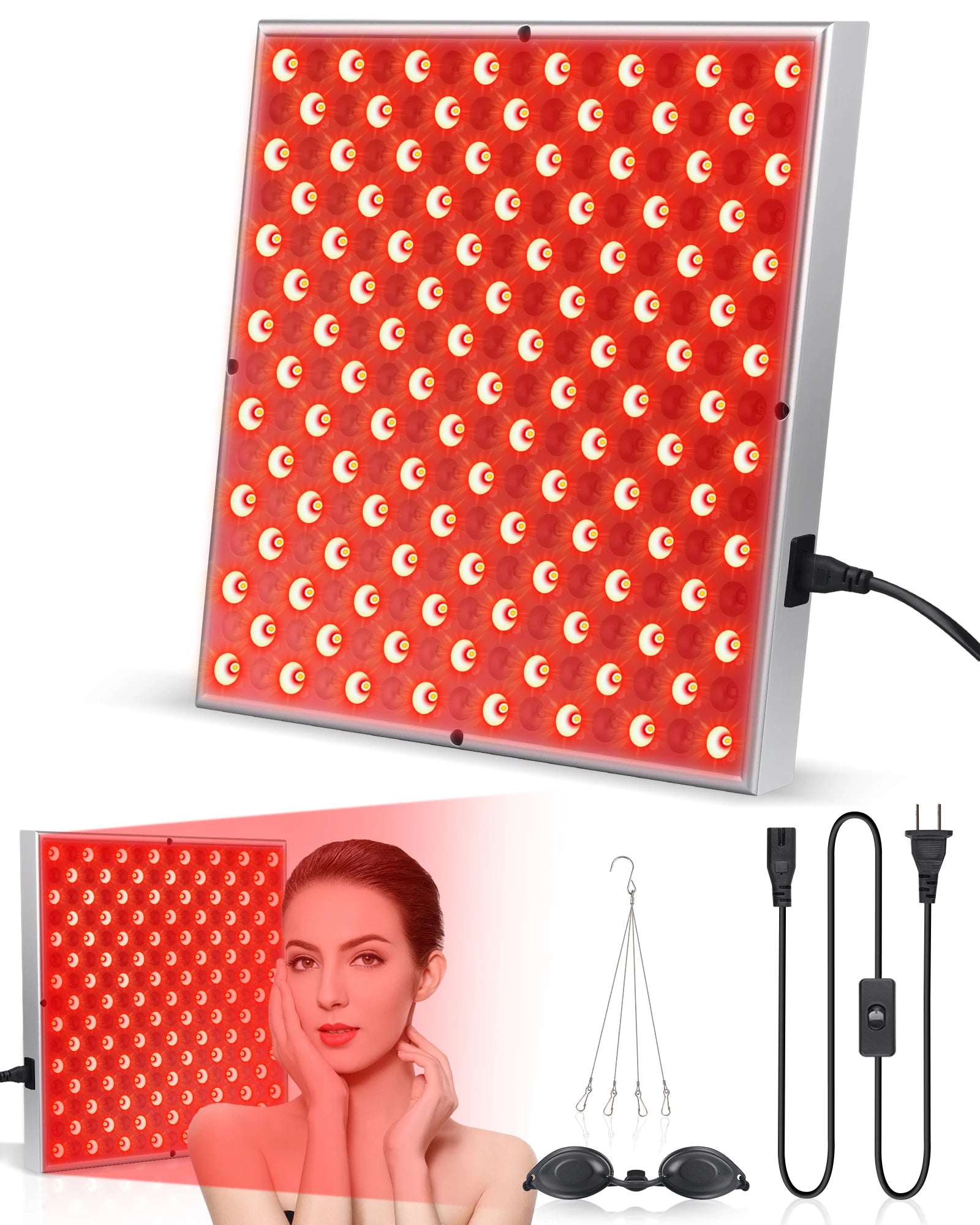 225 LED Red Light Therapy Panel for Face & Body