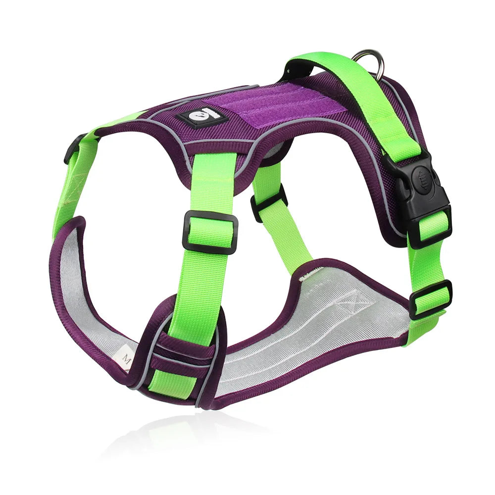 Reflective Tactical Dog Harness for Medium & Large Dogs