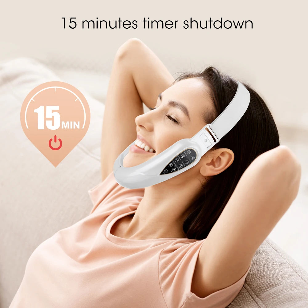 Red Light V-Face Lifting Massager with Remote