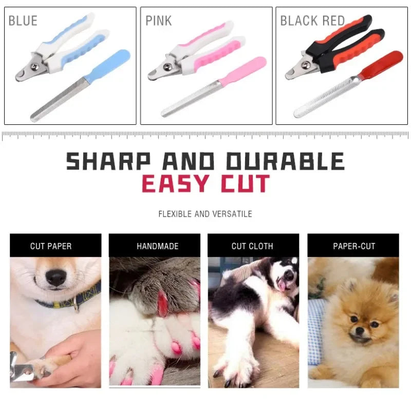 Pet Nail Clipper Scissors for Dogs & Cats