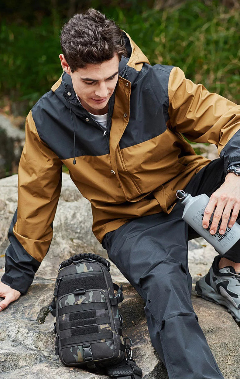 Tactical Chest Bag MOLLE Sling Backpack for Men