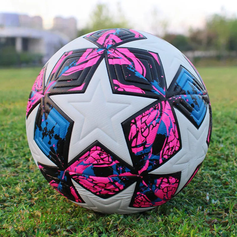 Size 4/5 PU Seamless Soccer Ball – Match & Training