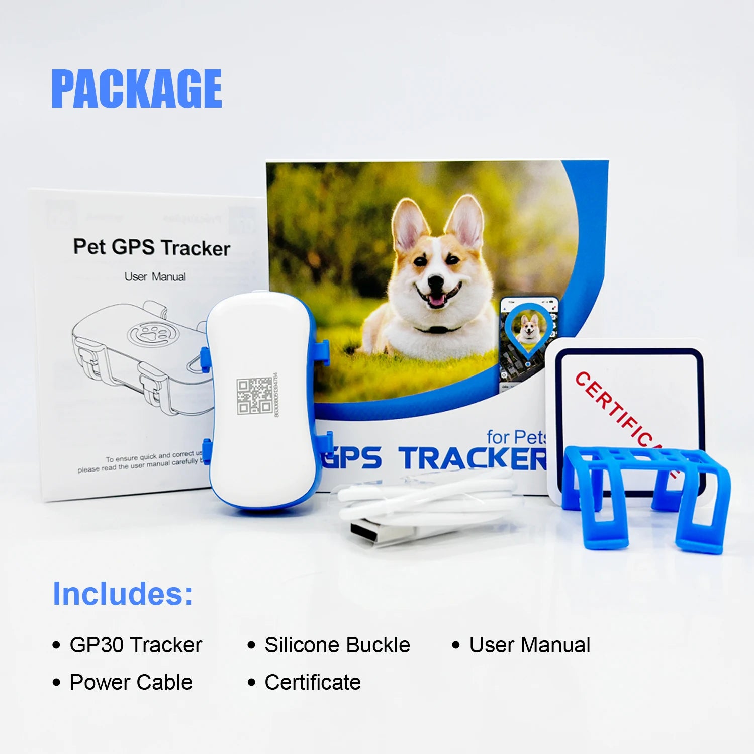 4G GPS Pet Tracker for Dogs & Cats