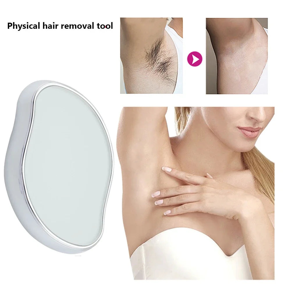 Reusable Glass Hair Removal Epilator for Women
