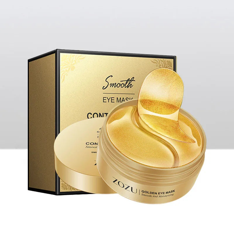 60pcs Gold Collagen Moisturizing Eye Masks