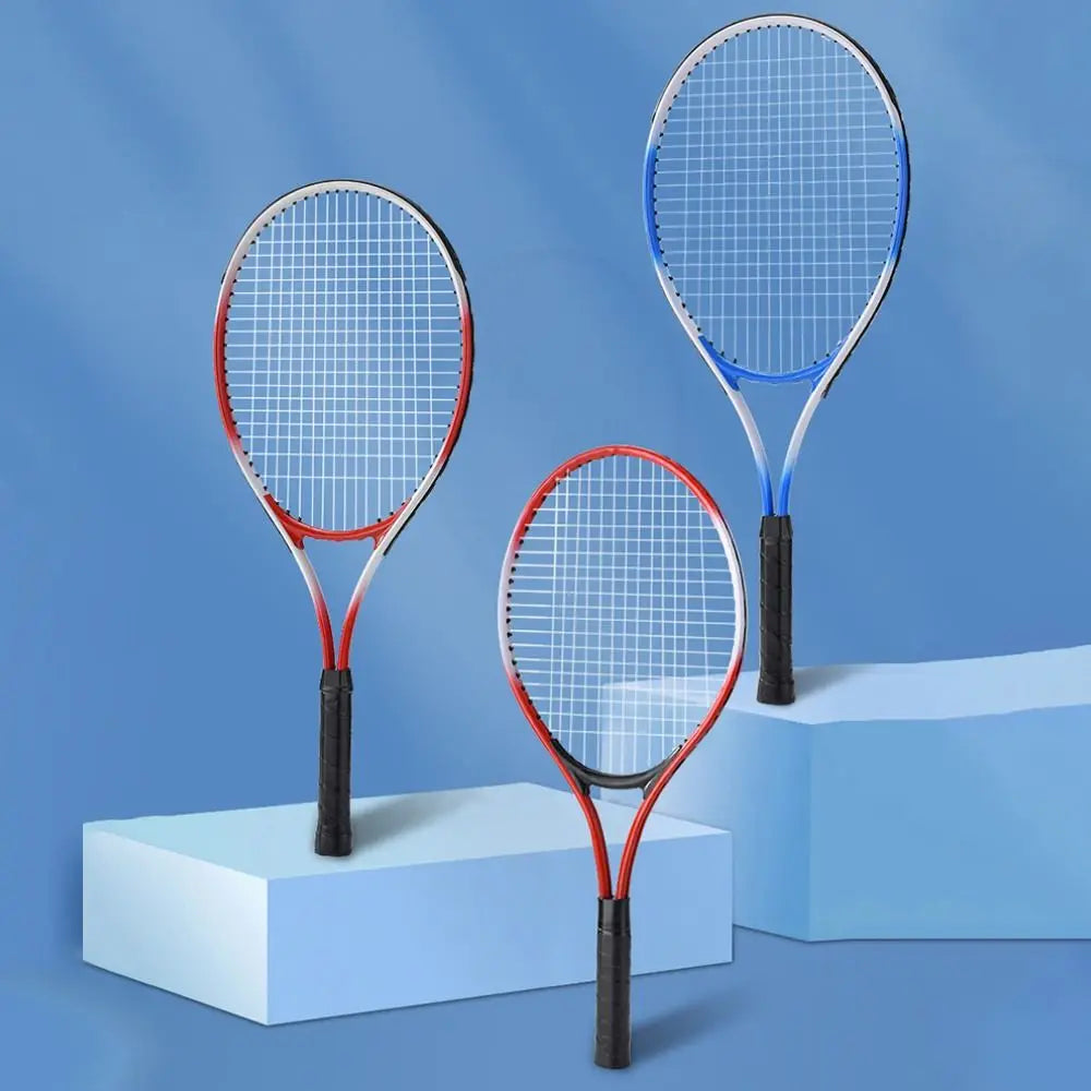 Red & Blue Child Tennis Racket – Beginner Training Racquet