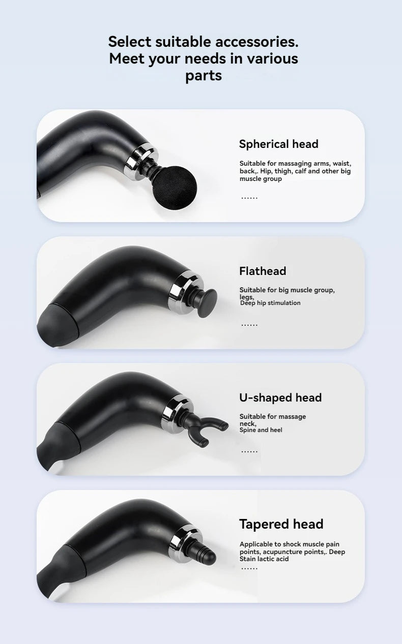 Smart Rechargeable Handheld Massage Gun