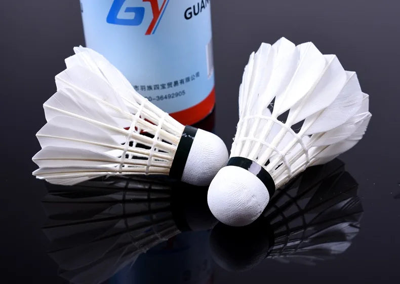 3PCS Duck Feather Badminton Shuttlecock Set