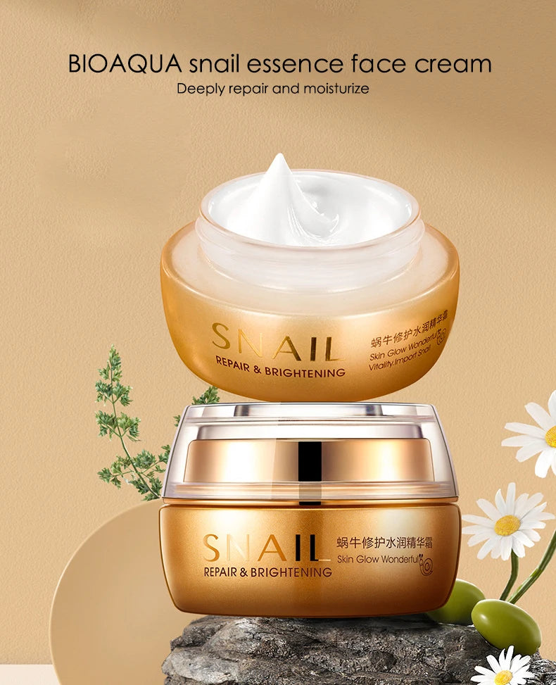 BIOAQUA Snail Essence Moisturizing Face Cream