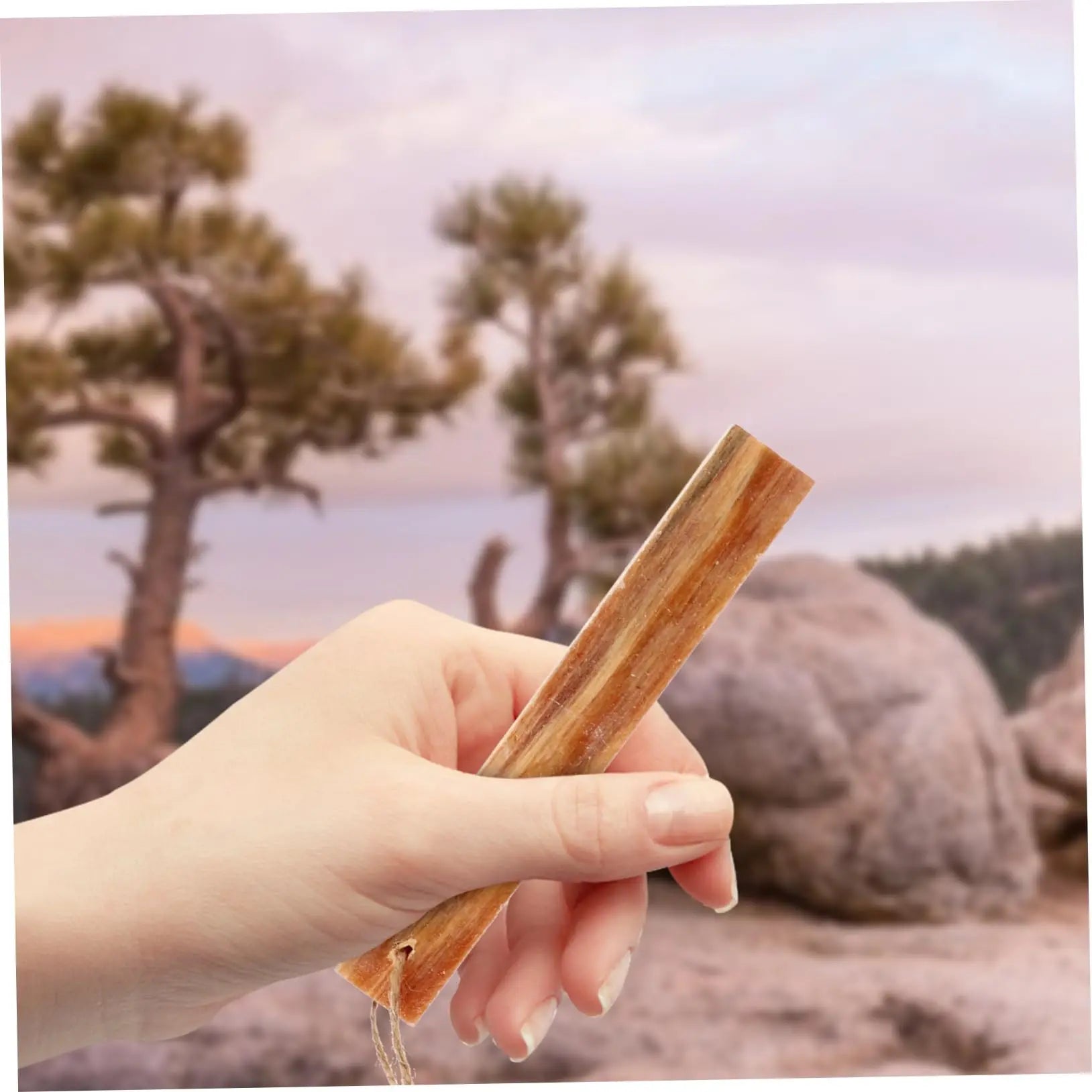 Rafford 2Pcs Natural Pine Wood Fire Starter Matches