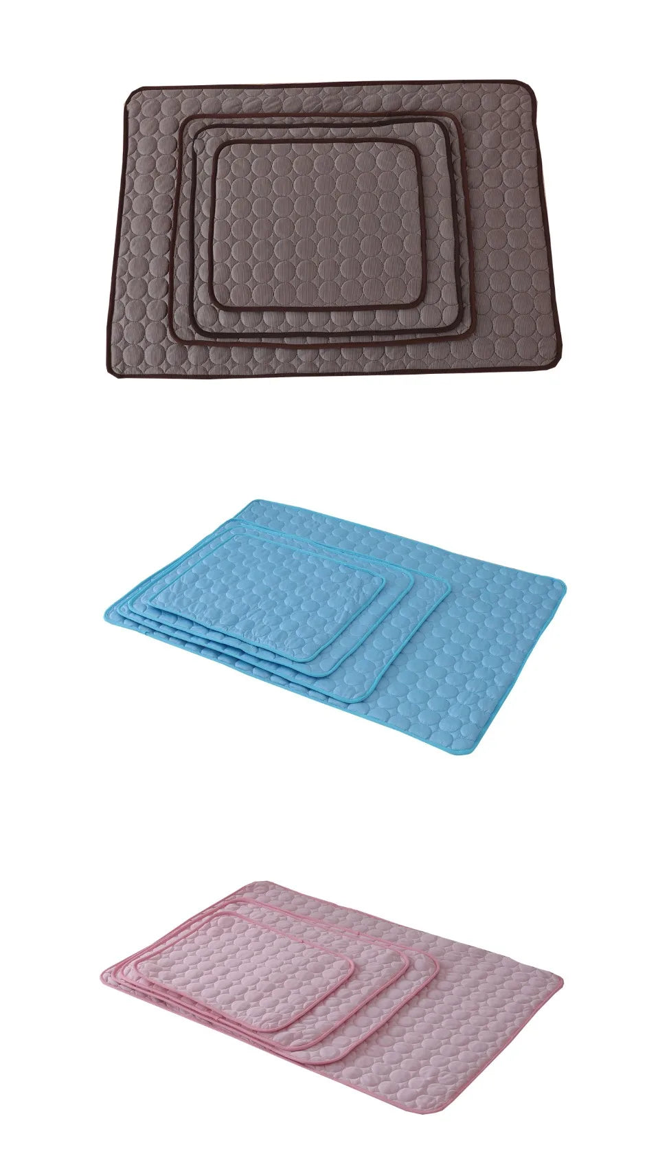 Extra Large Dog Cooling Mat – Summer Pet Ice Pad for Dogs & Cats