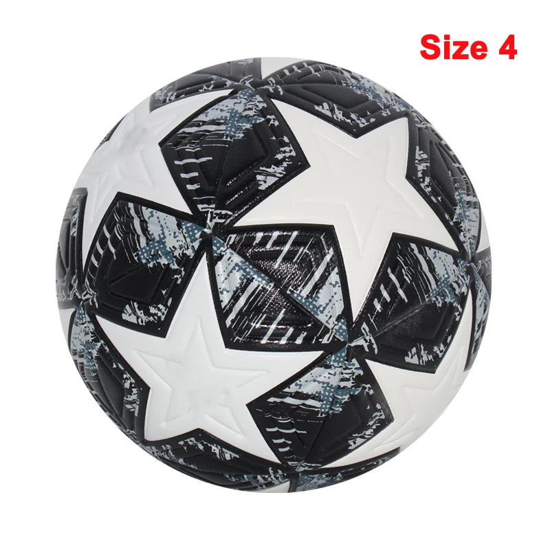 Size 4/5 PU Seamless Soccer Ball – Match & Training