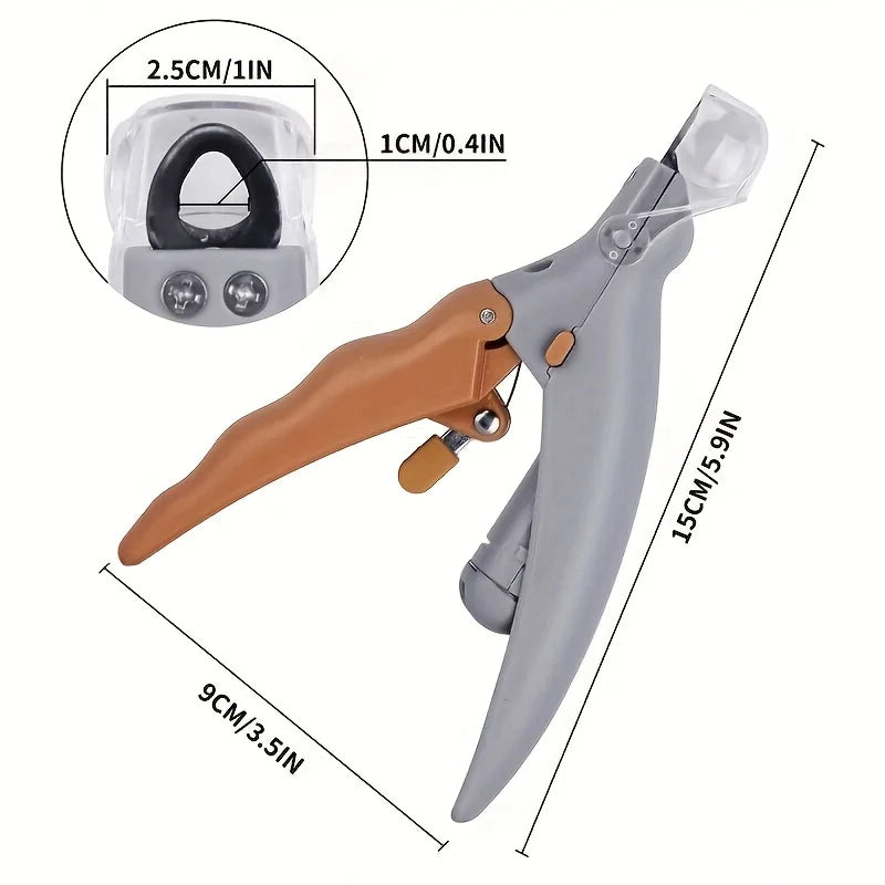LED Pet Nail Clipper with Light for Cats & Dogs