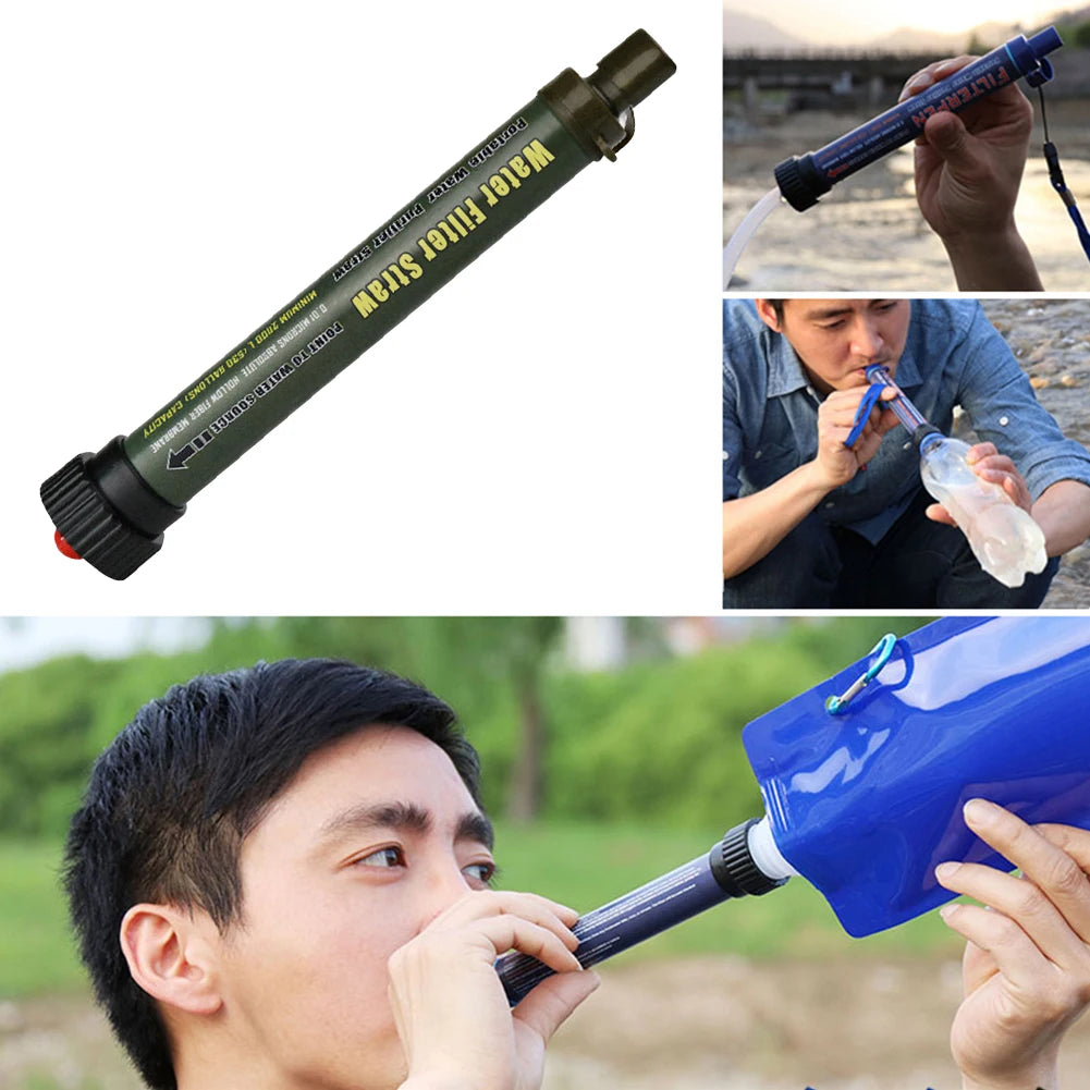 Portable Outdoor Water Filter for Camping & Survival