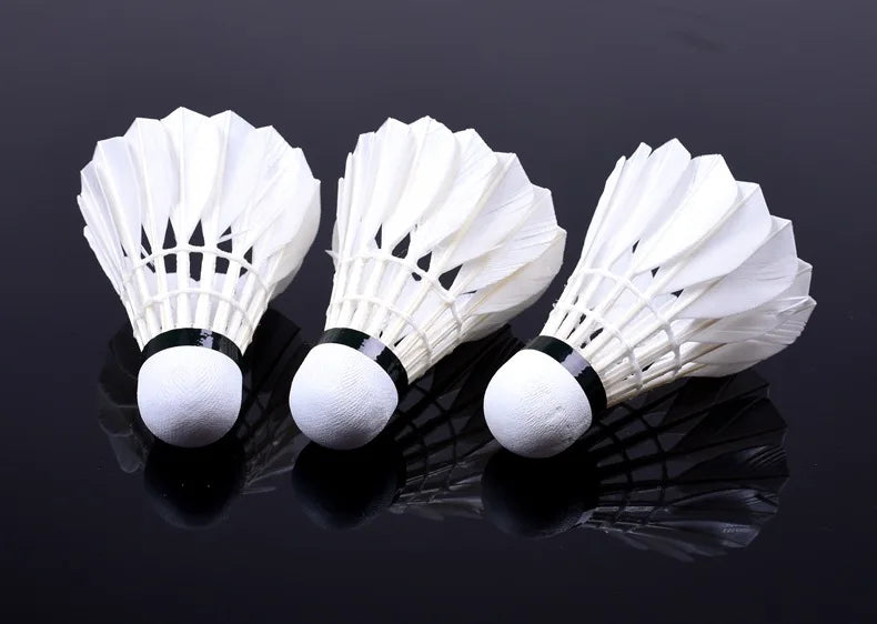 3PCS Duck Feather Badminton Shuttlecock Set