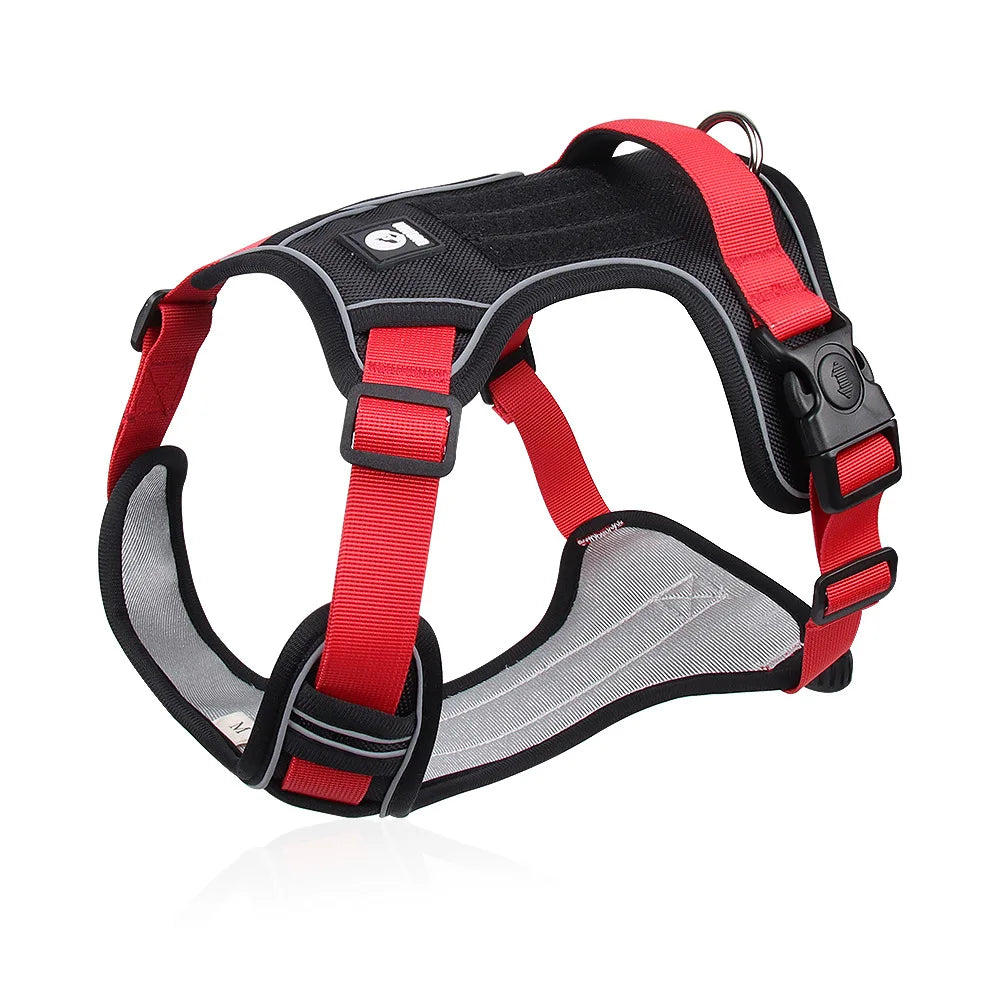 Reflective Tactical Dog Harness for Medium & Large Dogs