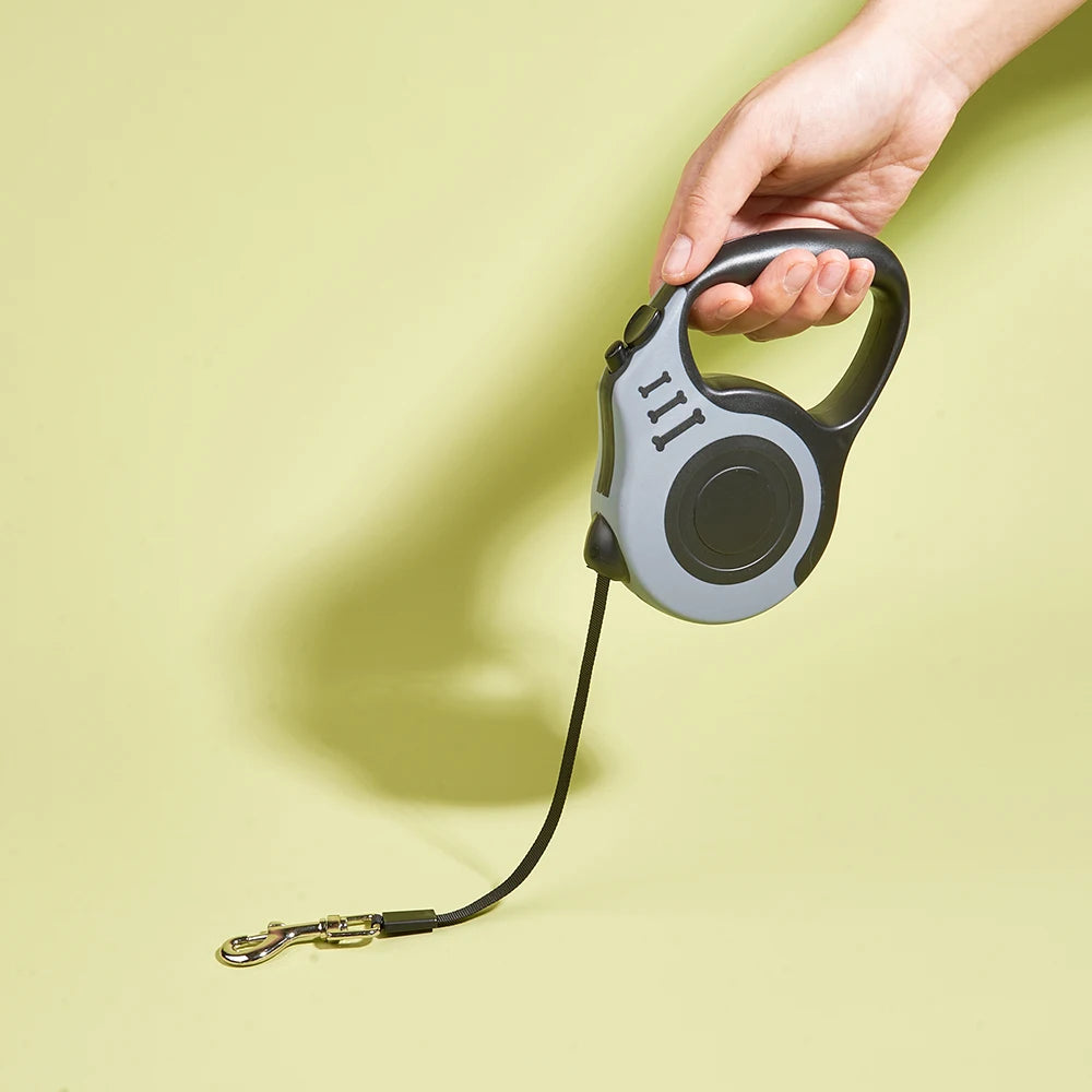 3m/5m Retractable Dog Leash for Small & Medium Pets