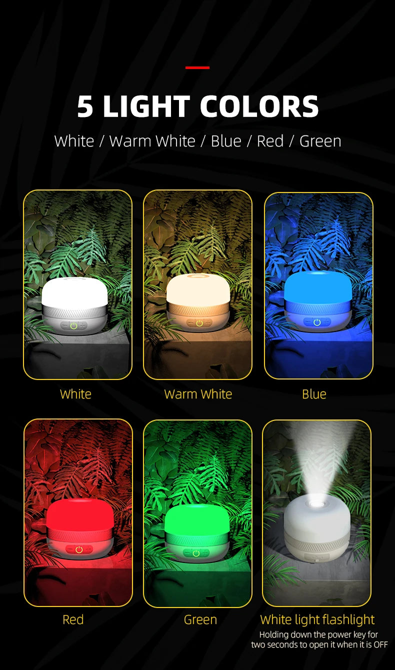 LV10 Rechargeable Outdoor LED Camping Lantern