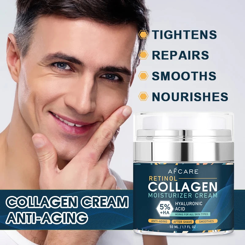 Instant Retinol Lifting & Firming Face Cream for Men