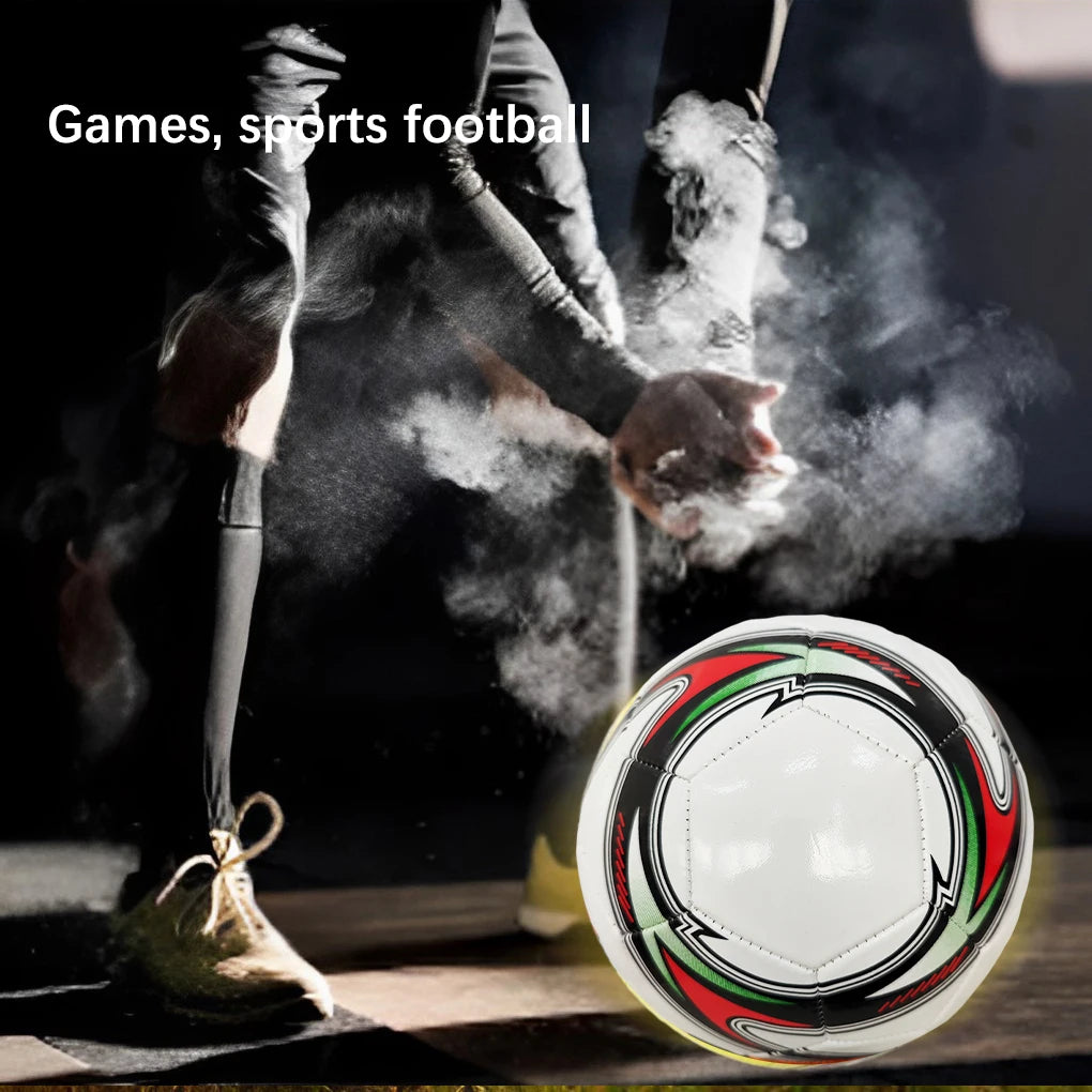 Standard Size 5 Wear-Resistant Rubber Soccer Ball