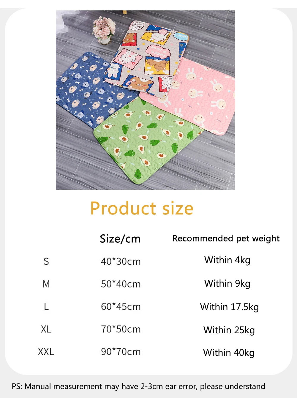 Moisture-Proof Cooling Pet Bed Mat