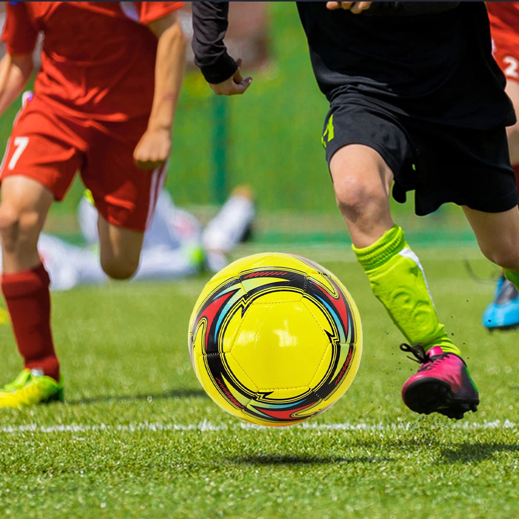 Standard Size 5 Wear-Resistant Rubber Soccer Ball