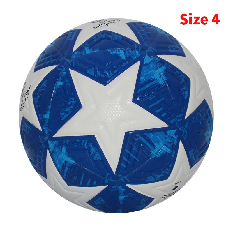 Size 4/5 PU Seamless Soccer Ball – Match & Training
