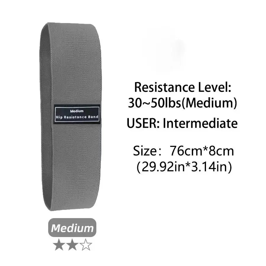 Fabric Resistance Booty Bands Set