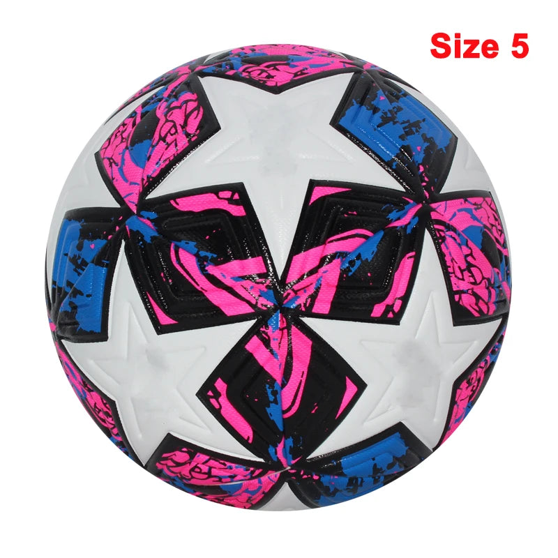 Size 4/5 PU Seamless Soccer Ball – Match & Training