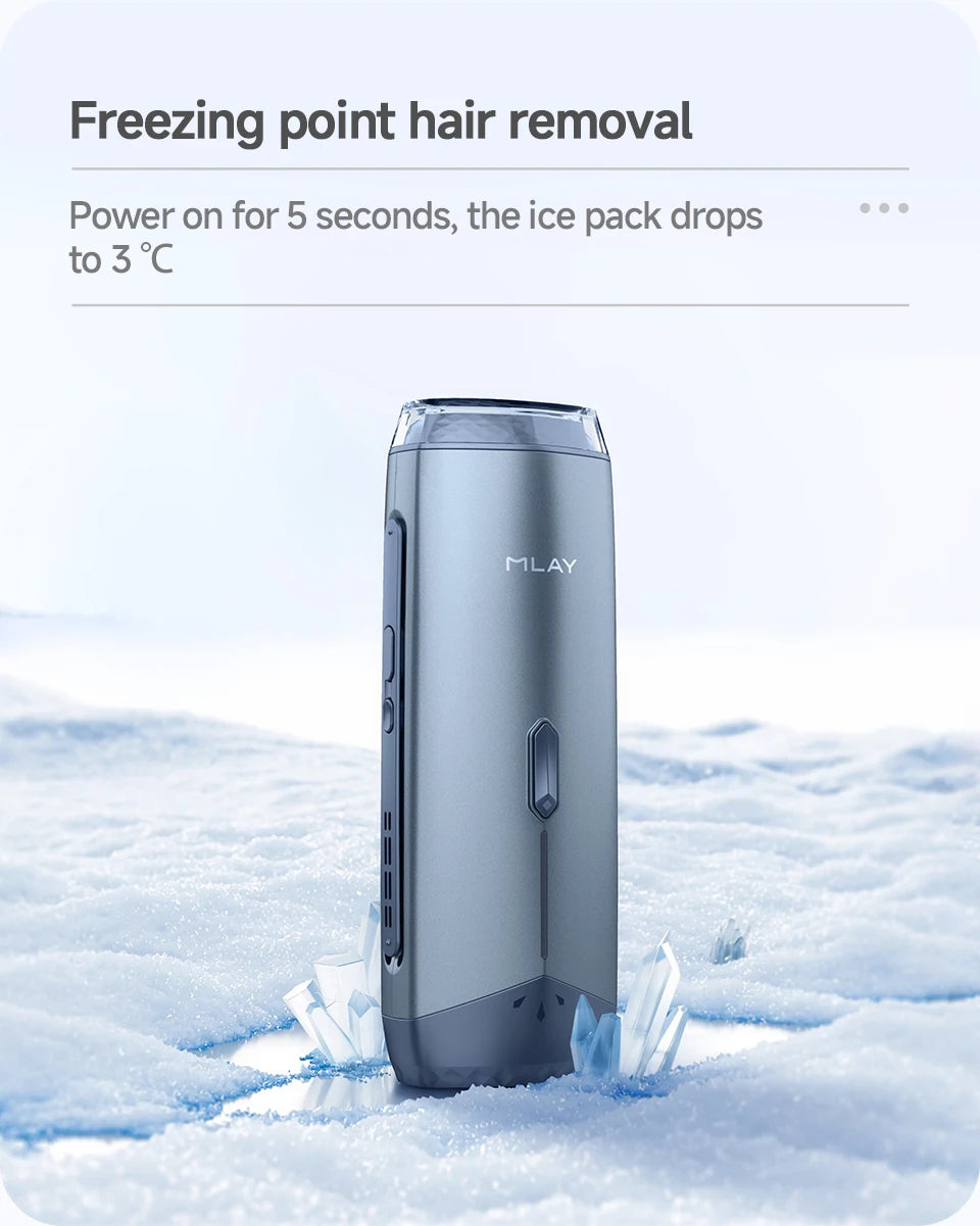 Mlay T18 IPL Hair Removal Device with ICE Cooling