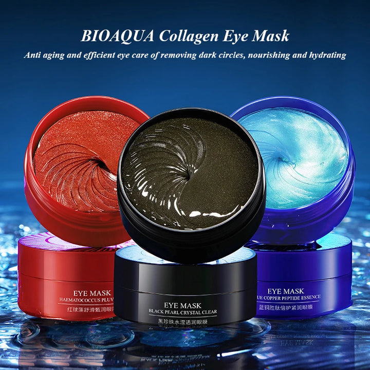 60pcs Gold Collagen Moisturizing Eye Masks