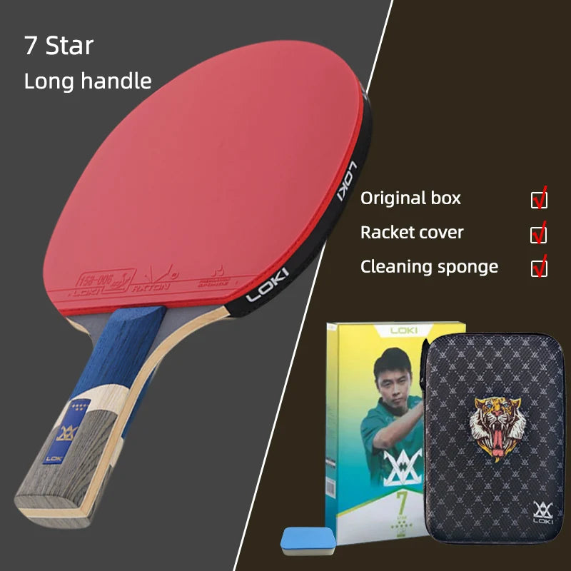 LOKI 9-Star Carbon Table Tennis Racket
