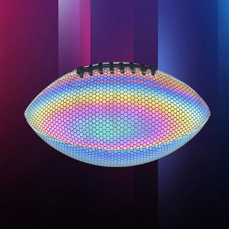 Luminous Reflective PU Rugby Ball – Match & Training Use