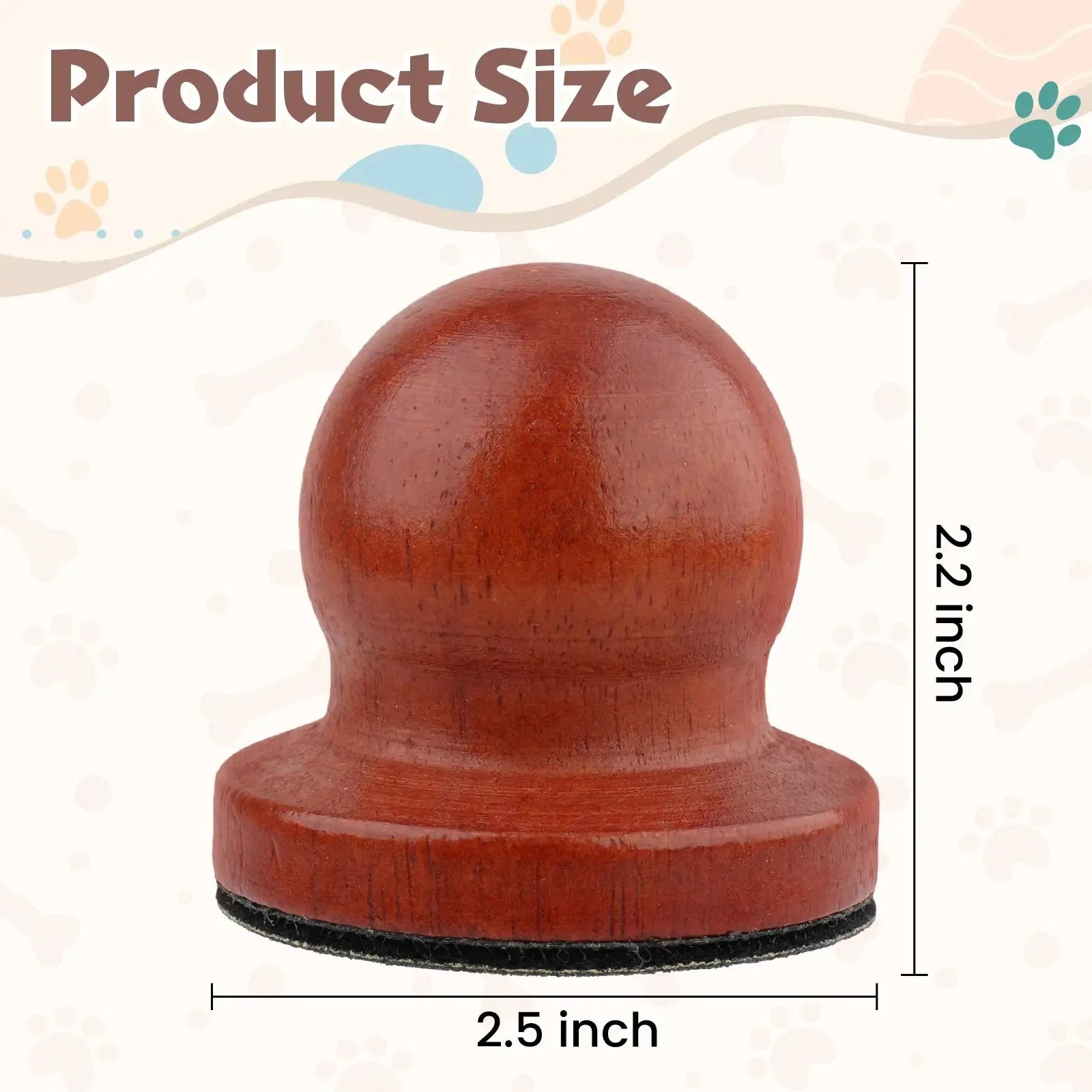 Wooden Dog Nail File Scratching Board