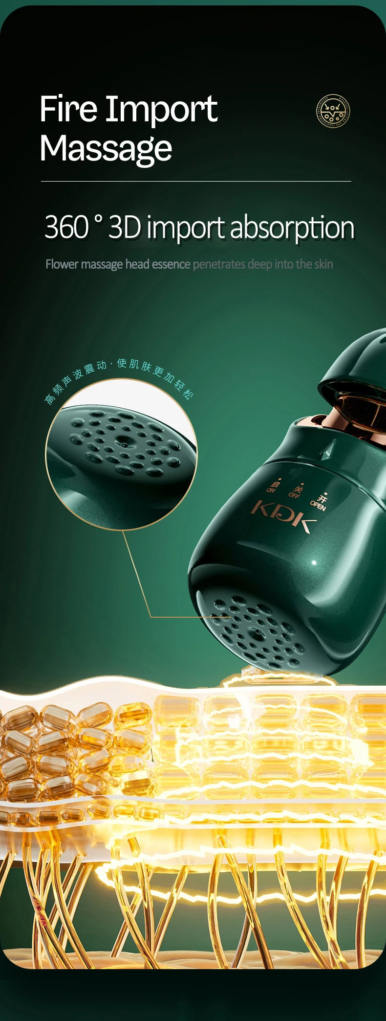 3-in-1 EMS Facial Lifting & Skin Tightening Device