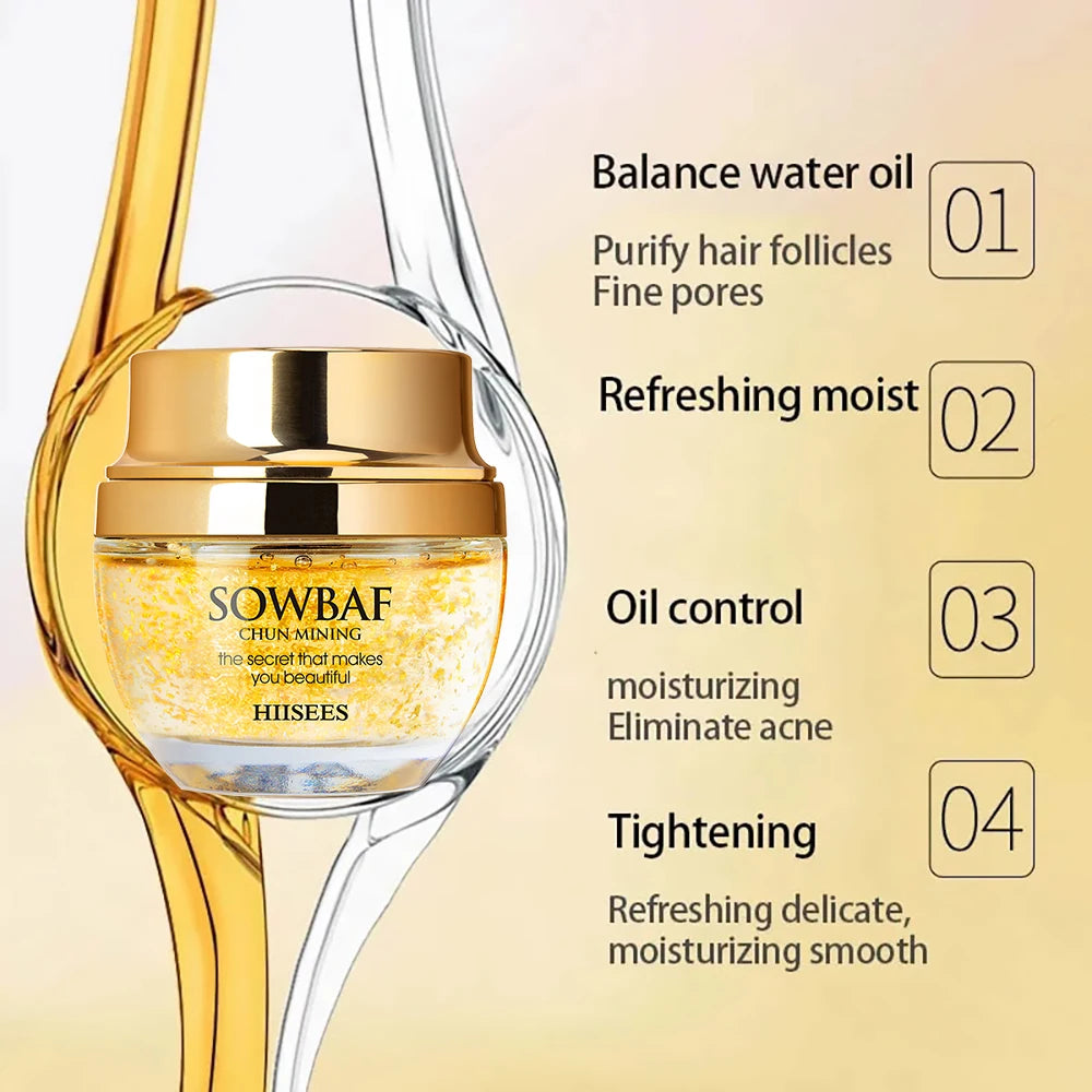 24K Gold Snail Collagen Moisturizing Cream