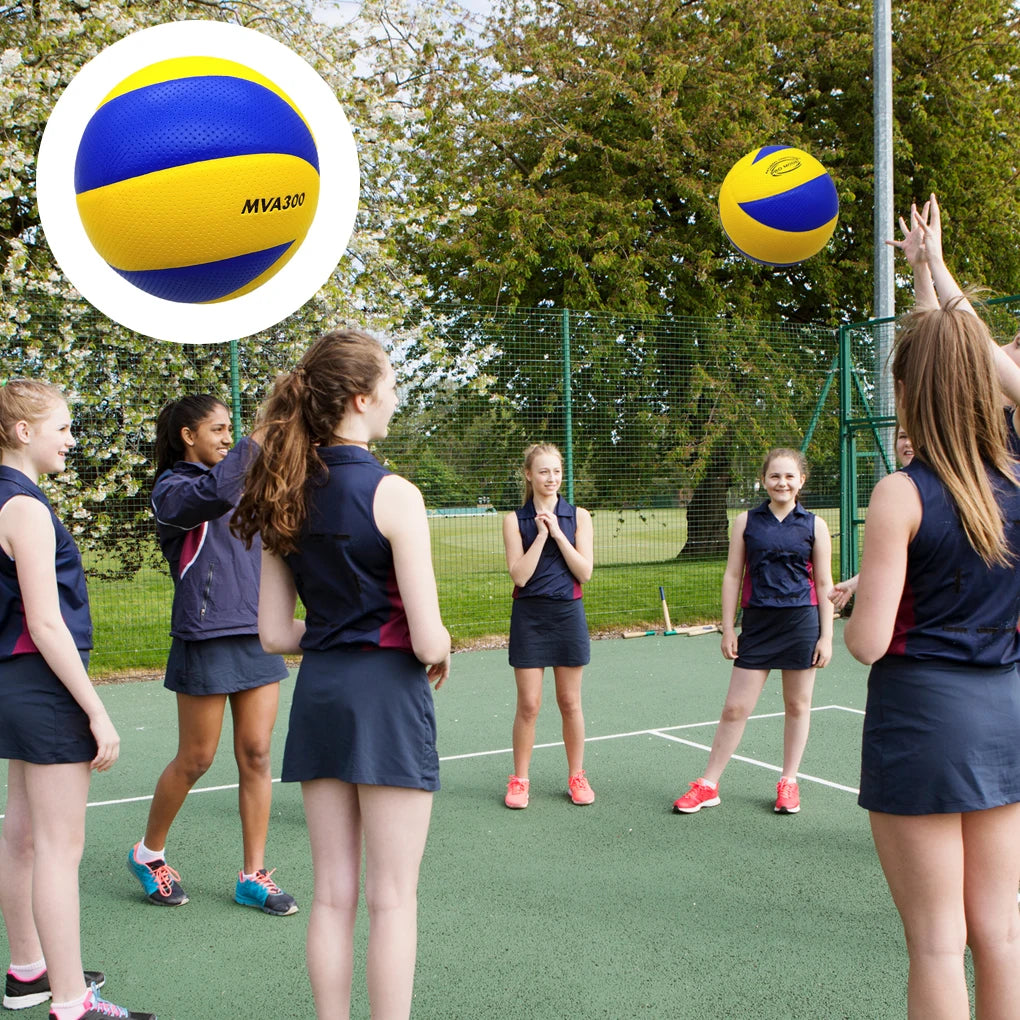 PU Leather Volleyball Size 5 – Indoor/Outdoor MVA300