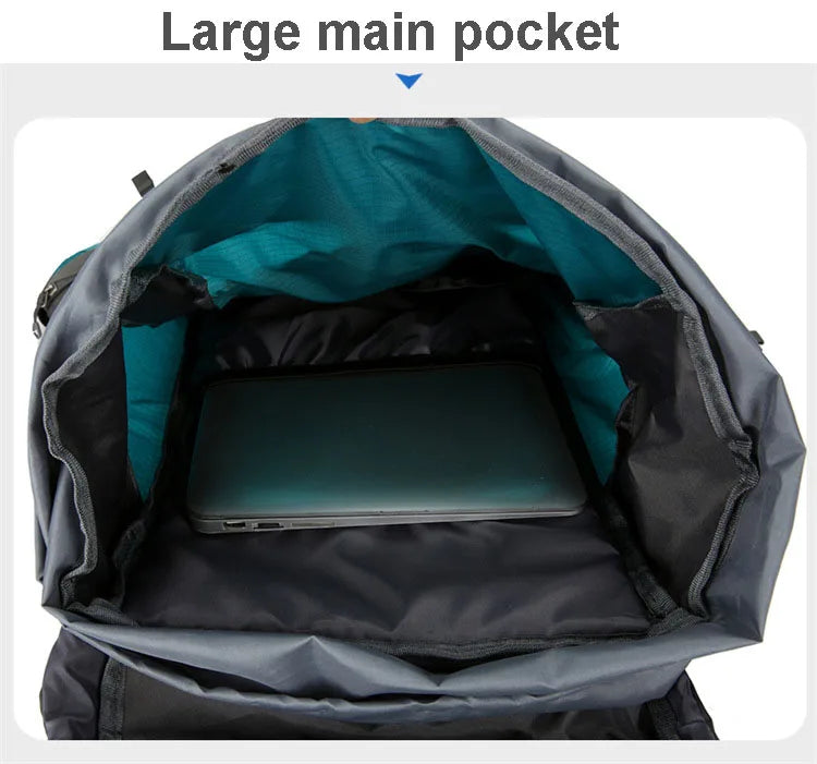 70L Hiking Camping Backpack with Rain Cover