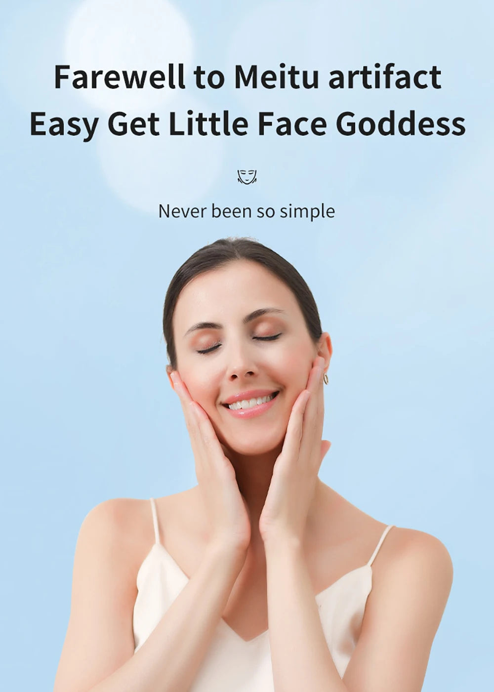 EMS V-Face Lifting Massager – Microcurrent Facial Toning Device