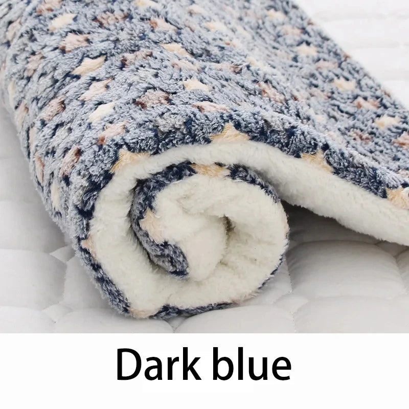 Flannel Pet Sleeping Mat Dog & Cat Bed