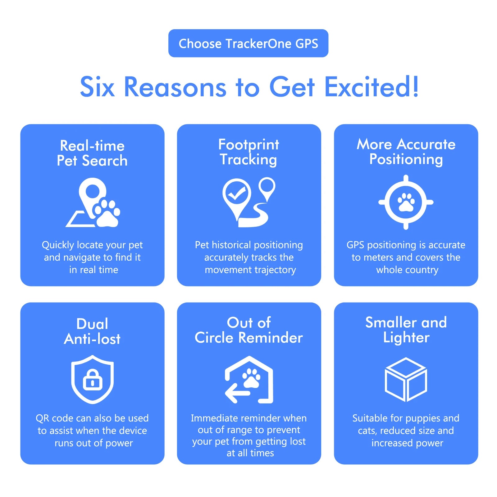 4G GPS Pet Tracker for Dogs & Cats