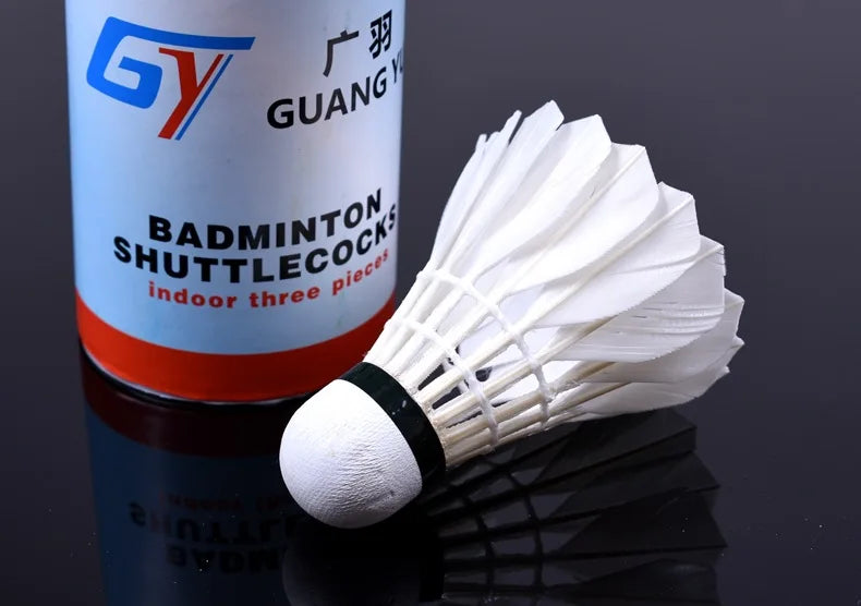 3PCS Duck Feather Badminton Shuttlecock Set